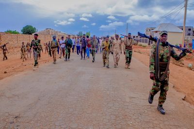 Fighting in southwestern Somalia kills dozens of people, including 4 civilians