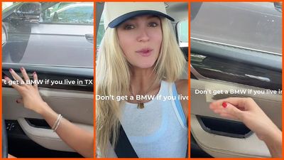 Amid extreme heatwave, Dallas woman opens door on her BMW X3. Then, allegedly, something ‘black’ comes off in her hand: ‘Don’t recommend’