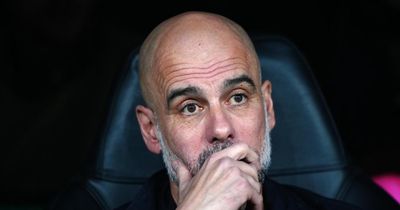 Pep Guardiola reveals divorce news in X-rated dressing-room rant