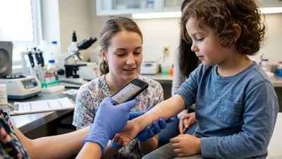 Two Stickers and a Phone Camera Matched the Lab Test for Cystic Fibrosis, at About a Dollar a Test