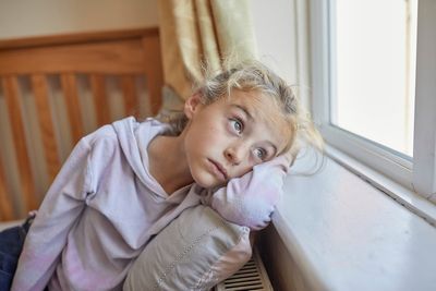 Children’s helpline says number of calls about child domestic abuse cases has risen 80% in five years