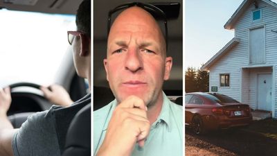 Volkswagen Salesman Is On Test Drive. Uh, Why Does The Customer Bring Him To Their Home?