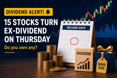 Dividend alert! Last day to buy Mazagon Dock, Natco Pharma and 13 other stocks for dividends. Do you own any?