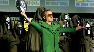 Robert Downey. Jr. prefers playing Doctor Doom over Iron Man because he gets to "really observe" from the villain's perspective: "I guess they're all mad at me or something"
