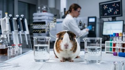 A Guinea Pig Named Khryun Drank Heavy Water for 156 Days and Became a Living Map of Metabolism