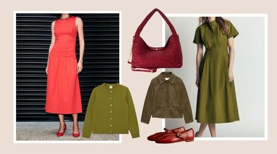 The unexpected colour to pair with red this season - it's guaranteed to make every outfit feel autumn-ready
