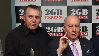 'Dog': Ray Hadley slams rival in texts to Jones accuser