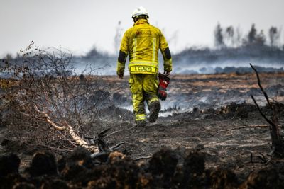 Belgian wildfire 'encircled' but situation still 'complicated'