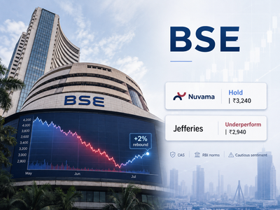 BSE shares bounce 2% after 5-session losing streak. Here’s why Jefferies, Nuvama advise caution