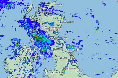 Mapped: Where thunderstorms and heavy rain will hit the UK this week