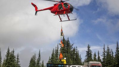 In 2013, Utah’s Tushar goat herd had grown to about 270, so helicopters relocated 53 goats to the La Sal Mountains, Mount Nebo and South Dakota