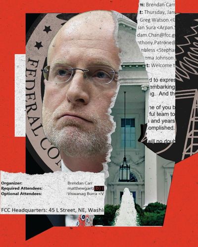 Revealed: FCC chair Brendan Carr’s close coordination with White House and rightwing media