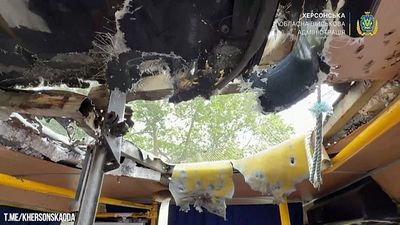 Russian 'safari' drone attack on civilian minibus kills at least four, Ukraine says