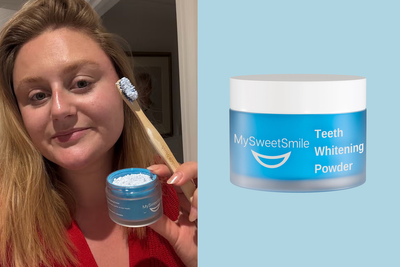 This £25 teeth whitening powder helped brighten my smile in just two weeks