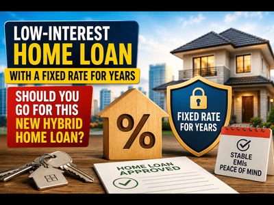 Low-interest home loan with a fixed rate for years: Should you go for this new hybrid home loan?