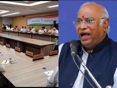 Mallikarjun Kharge attacks Modi government over youth issues, Ram temple donations at Congress Working Committee meeting