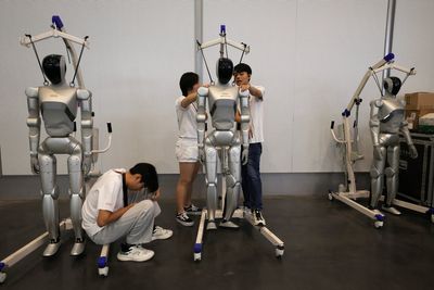 Emotional care robots with hefty price tag steal the show at China conference after US ban