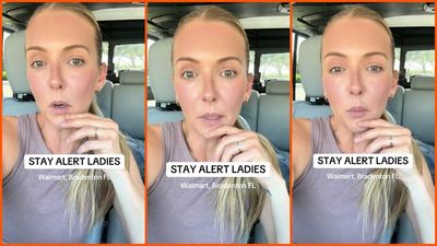 Florida woman says her ‘Spidey senses’ went off at Walmart after 2 men from gas station followed her to the store. She makes a split-second decision