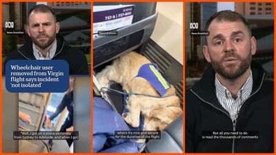 Passenger boards a flight with a mobility device. Then staff tell him it has to go somewhere impossible and offboarded him: ‘needs to make it stop’