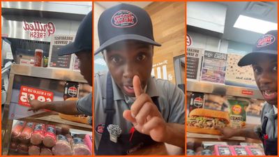 Two customers allegedly demand chips and a drink with $8.95 sub at Jersey Mike’s. The employee has one response: ‘Are you out of your mind?’