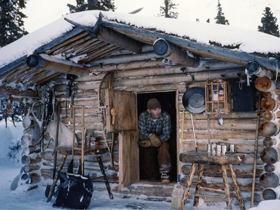 In 1968, a former mechanic built a cabin alone in the Alaskan wilderness; he stayed for over 30 years and left it to the National Park Service