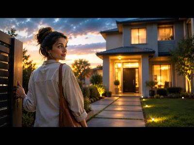 Psychology says people who look back at their home after locking the door may be completing a psychological transition