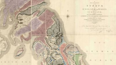 In 1787, William Smith began mapping England as a surveyor’s assistant; 28 years later, his travels produced the first geological map of an entire country, only for him to land in debtors’ prison