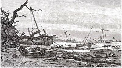 More than 100,000 ancient shipwrecks may be hiding beneath the Baltic Sea; researchers are beginning to map the underwater graveyard