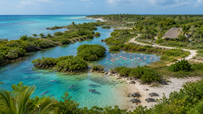 A Mexican couple bought a failed coconut farm 30 years ago; the 346-acre wasteland is now a wildlife haven for turtles, dolphins and flamingos