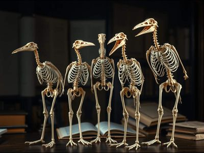 Bird evolution didn’t happen steadily: AI reveals 45 million years of climate-driven changes in skeletons