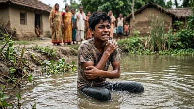 A Teenager Spent Years Inside a Village Pond Because Leaving the Water Set His Whole Body Burning