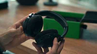 Apple's leaked AirPods Ultra already have competition — Razer's Motoko is a PC gaming headset with built-in cameras, and it's no longer just a concept
