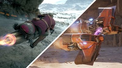 Star Wars: Galactic Racer's podracing meets Burnout had me on the edge of my seat