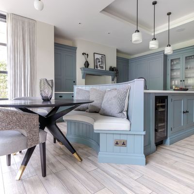 A multi-tasking kitchen island was the key to unlocking the full potential of this elegant family kitchen