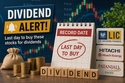 Dividend alert! Last day to buy LIC Housing Fin, Hitachi Energy and 36 other stocks for dividend payouts. How many do you own?