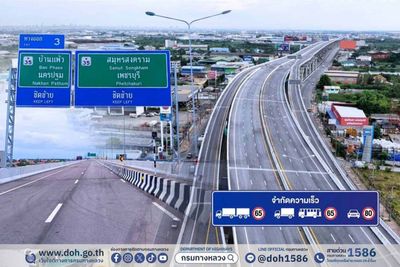 Samut Sakhon motorway section to open Aug 28