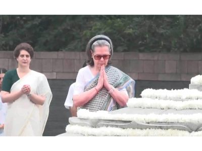 'Architect of modern India': Congress leaders pay floral tribute to former PM Rajiv Gandhi on 82nd birth anniversary