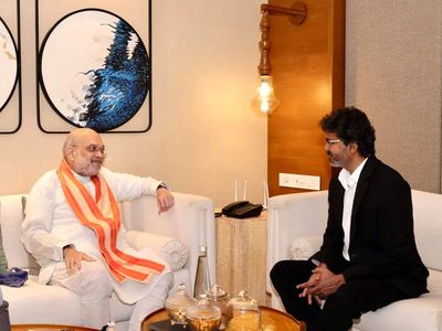 Tamil Nadu CM Vijay calls on Amit Shah ahead of key meeting of southern CMs