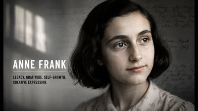Quote of the Day by Anne Frank: “I want to go on living even after my death...” — a profound life lesson on legacy, gratitude in hardship, self-development and why creative expression allows the human spirit to transcend mortality by the iconic Holocaust diarist known for her poignant wartime journal, remarkable emotional resilience, and unwavering belief in human goodness