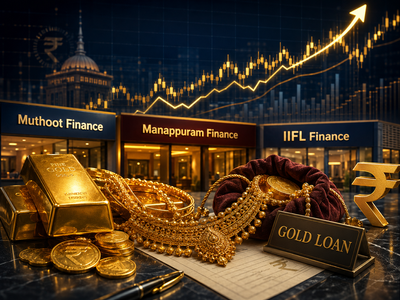 Muthoot Finance, Manappuram, other gold financier stocks jump up to 4% as gold prices rise above Rs 1.58 lakh/10 grams