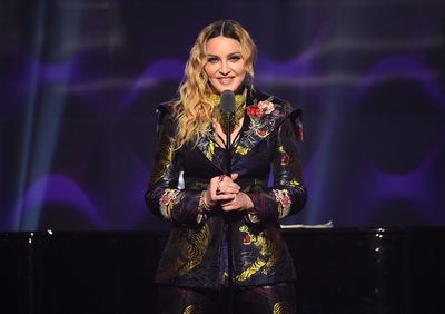 Madonna Celebrates 68th Birthday in Sequined Dolce & Gabbana Look
