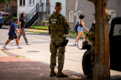 Trump deployed thousands of National Guard in DC - but they aren’t stopping any crime