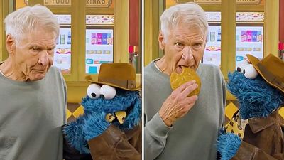 Raiders of the Cookie Jar: Harrison Ford and Cookie Monster break the internet