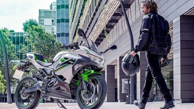 Kawasaki Changed Almost Nothing On Its Electric Ninja This Year