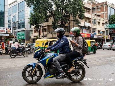 Bengaluru BBA student works as app-based bike taxi driver for 3 months, shares what he earned and learned about gig economy