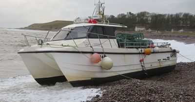 Scottish fisherman presumed dead after unmanned boat ran aground in Montrose