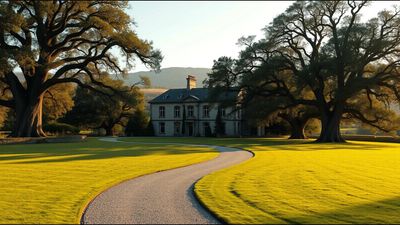 In 1624, a family bought an English estate that still contains ancient oak trees from a royal hunting forest; 402 years later some are still standing
