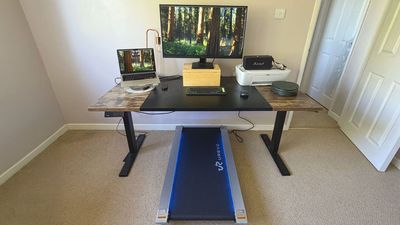Help! I'm instantly addicted to my new under desk treadmill