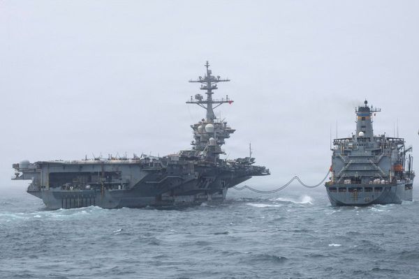 USS Lincoln’s replacement arrives in Middle East after worries over troops’ mental health
