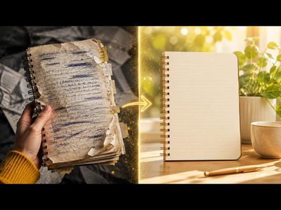 Psychology says people who refuse to start a new notebook until the old one is completely finished may have a strong need for closure